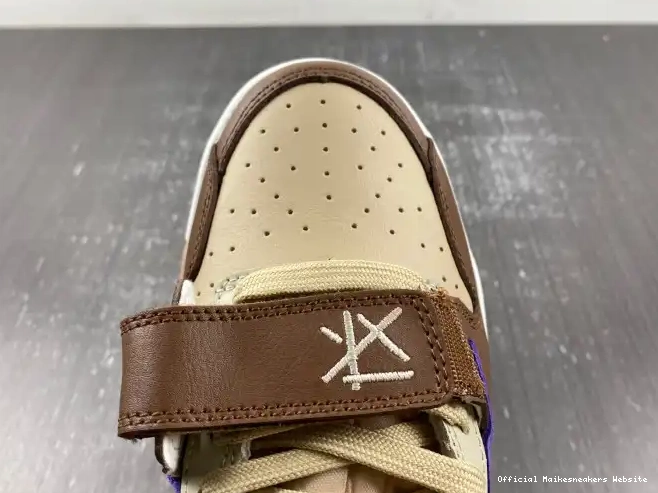 Official Maikesneakers X TRAVIS FZ8117-900 THE JORDAN SCOTT CHECK CUT 0601